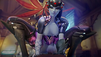 Uncensored 3d Hentai Compilation Featuring Mercy From Overwatch And 18-Year-Old Widowmaker Dick Ride