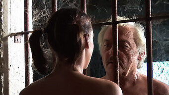 Old Man And Young Girl: Amateur Couple Explores Their Sexual Desires