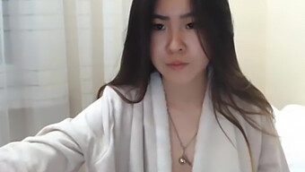 Asian Beauty'S Intense Orgasm Caught On Camera