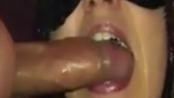 Amateur German Gets Her Face Covered In Cum