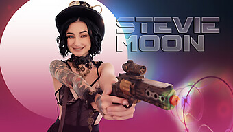 Steamy Encounter With Petite Punk Stevie Moon And A Well-Endowed Lover