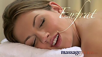 Eufrat And Her Partner Heat Up The Massage Room With Sensual Oral Pleasure