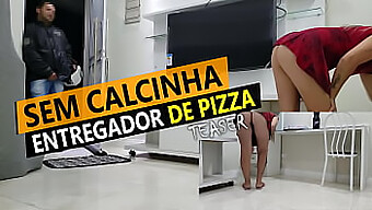 Cristina Almeida'S Solo Show As Pizza Delivery Man Knocks On Her Door