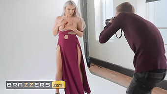 Dannys Fotoshooting Mit Lana Rose Nimmt Eine Wilde Wendung, Als Sie Ihn Mit Ihren Mündlichen Fähigkeiten Verführt Und Befriedigt - Brassiere